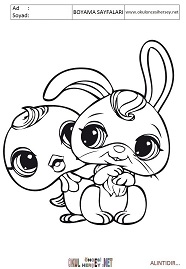 littlest-pet-shop boyama sayfaları
